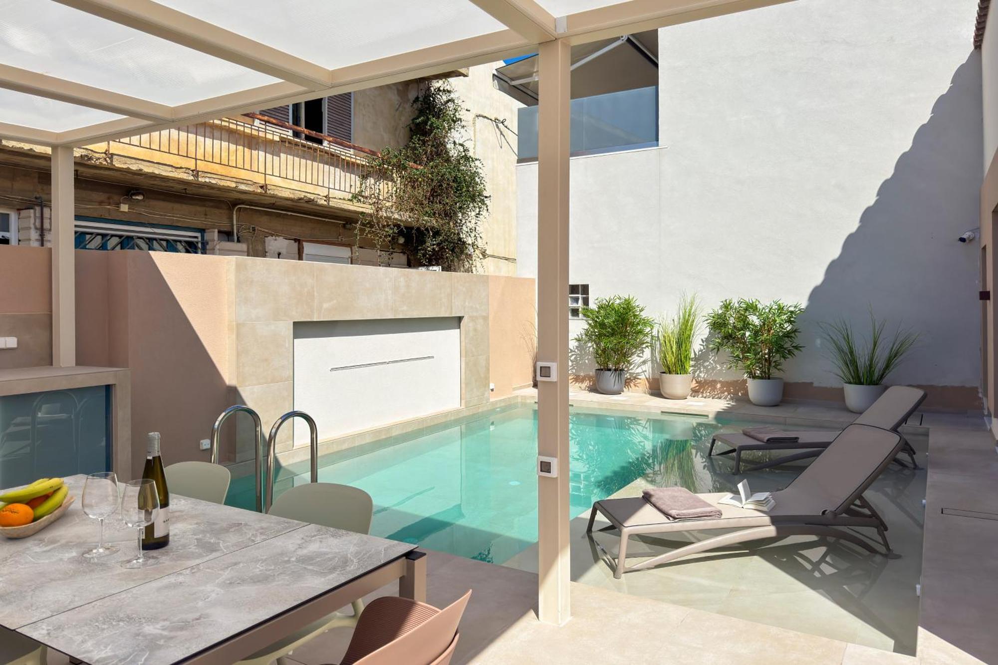 Orama Luxury Apartments Nea Kydonia Exterior foto