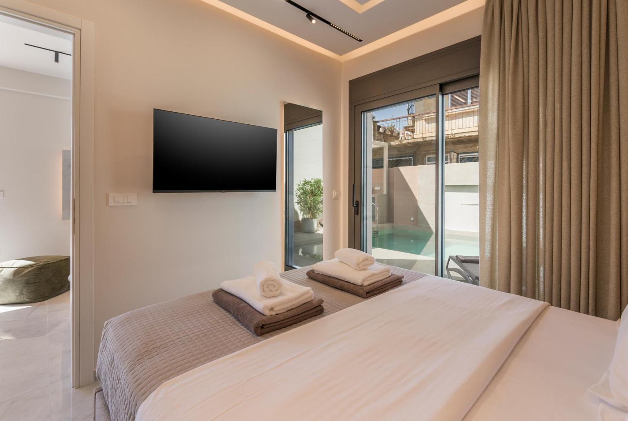 Orama Luxury Apartments Nea Kydonia Exterior foto