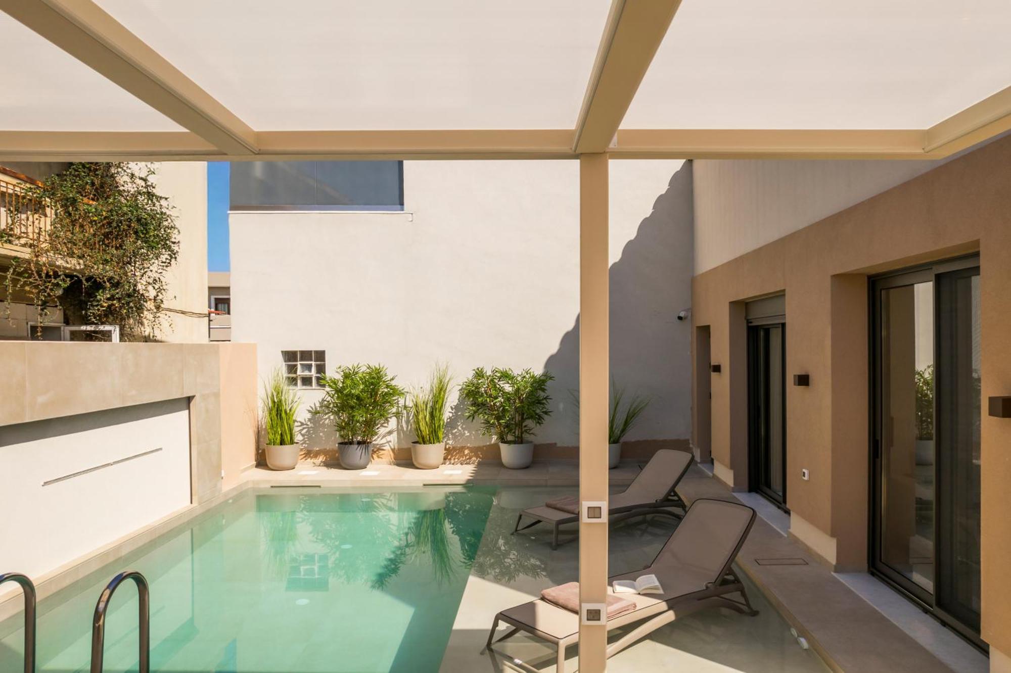 Orama Luxury Apartments Nea Kydonia Exterior foto