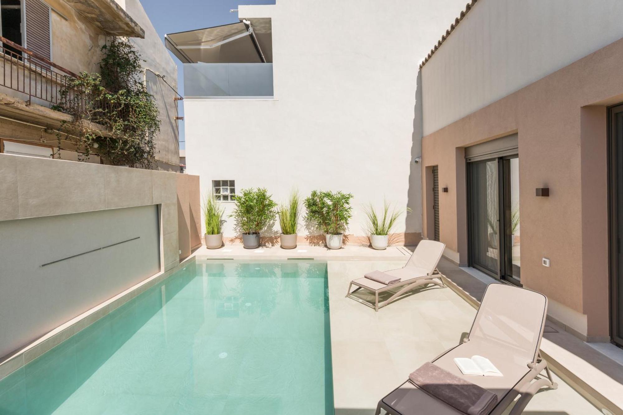 Orama Luxury Apartments Nea Kydonia Exterior foto